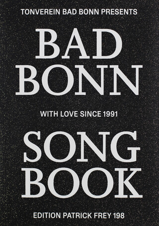Bad Bonn Song Book Bad Bonn Song Book – book cover closed